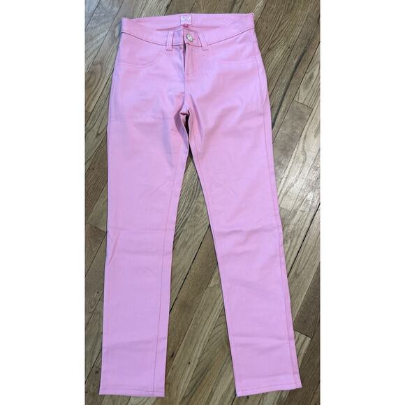 Women’s MISSY MAUDE Pink Skinny Pants Size 2 *A8 - Picture 1 of 6